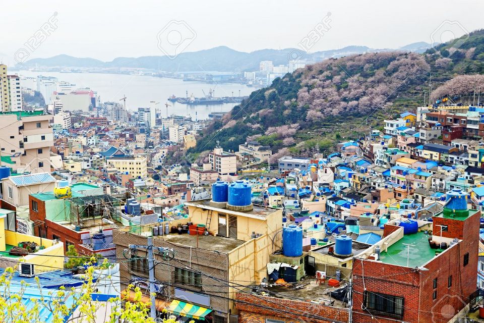 Gamcheon Culture Village, Busan, South Korea.