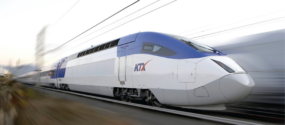 KTX train - comfortable ride