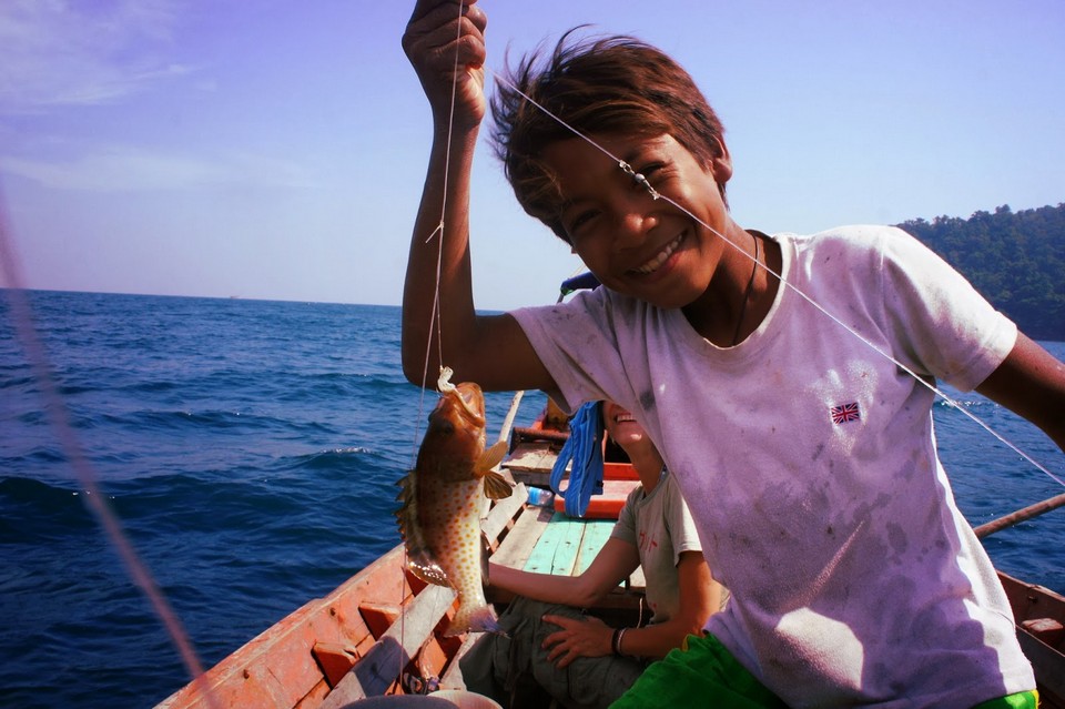 M'Pai Bay fishing