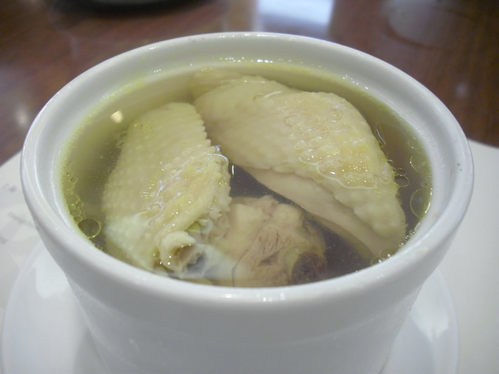 House Chicken Soup (Steamed) – Very simple soup, with steamed chicken. Nice and refreshing. Made me sweat a lot though.