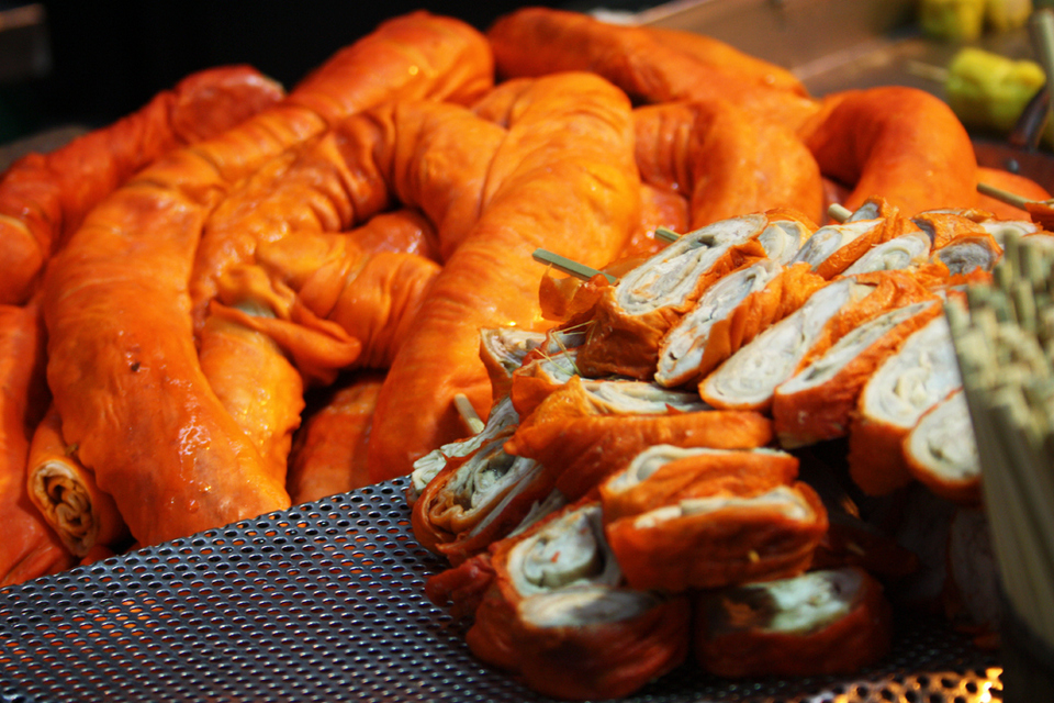 Fried Pig Intestines-hong kong Picture: hong kong must eat street food blog.