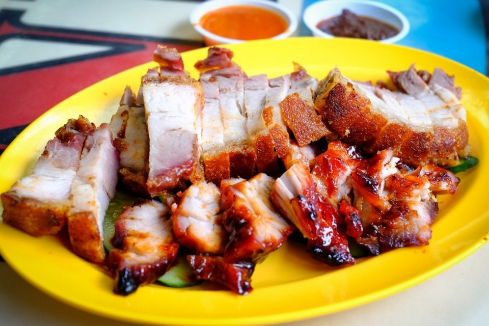 Roasted meat - street food - hong kong1 Credit image: hong kong street food blog.