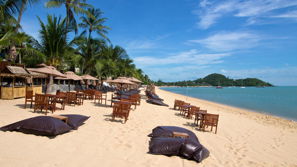 Bophut Beach directly at the Anantara Bophut Resort & Spa, Koh Samui