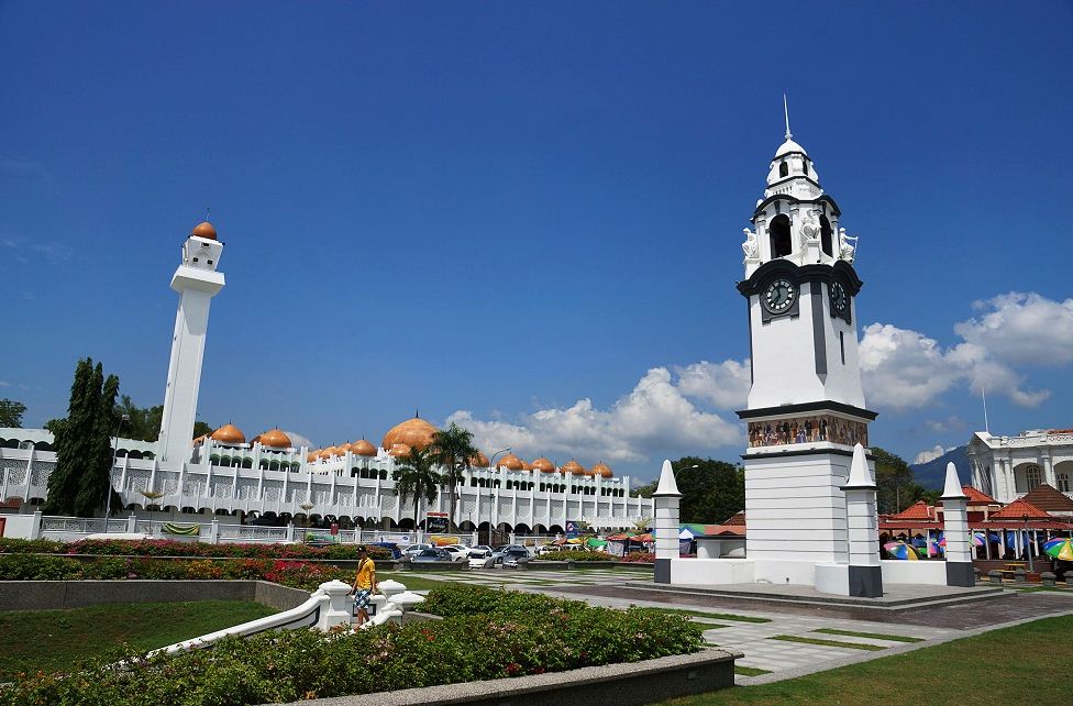 The Birch Memorial Clock Tower in Ipoh, Perak