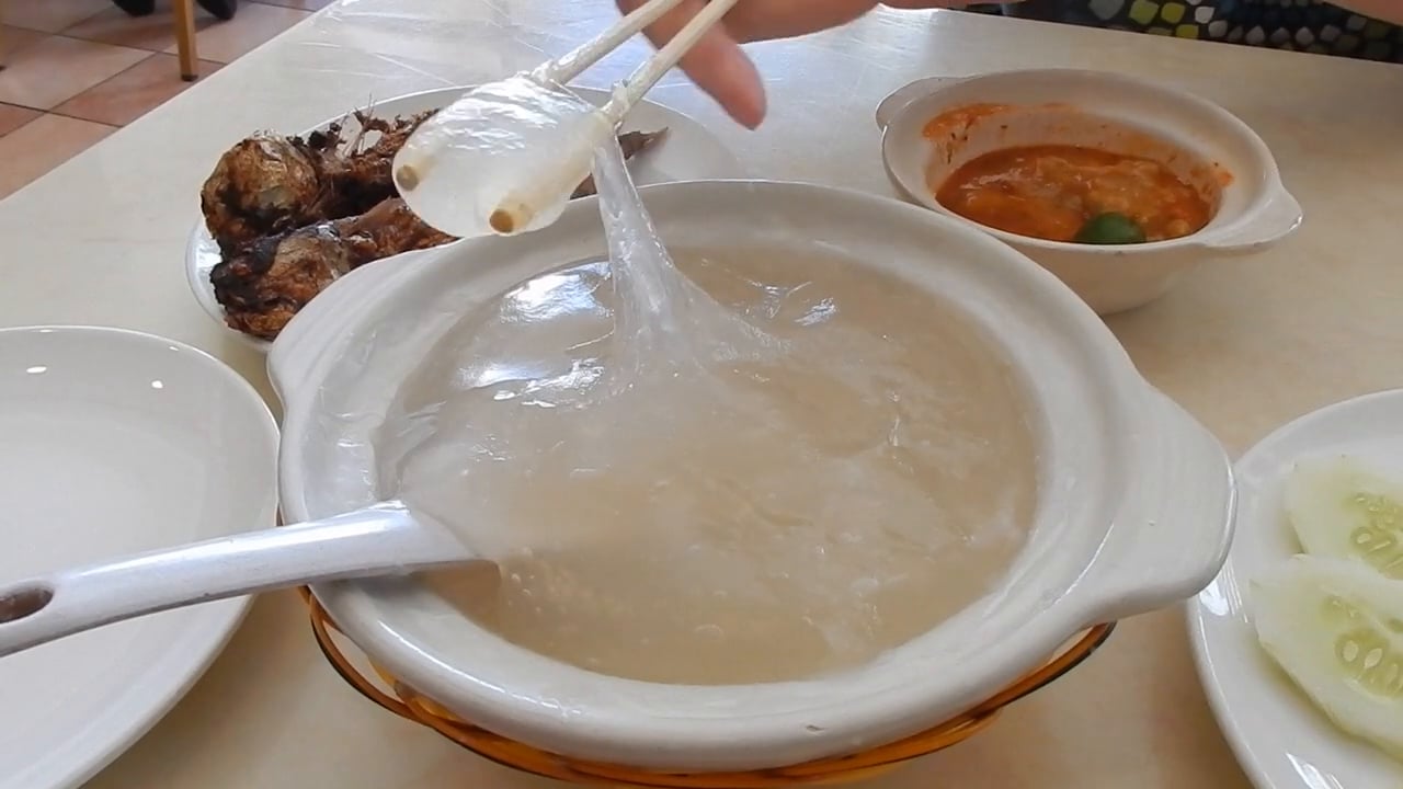 Ambuyat - The national dish of Brunei