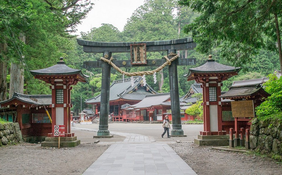 Entrace to Futarasan Shrine