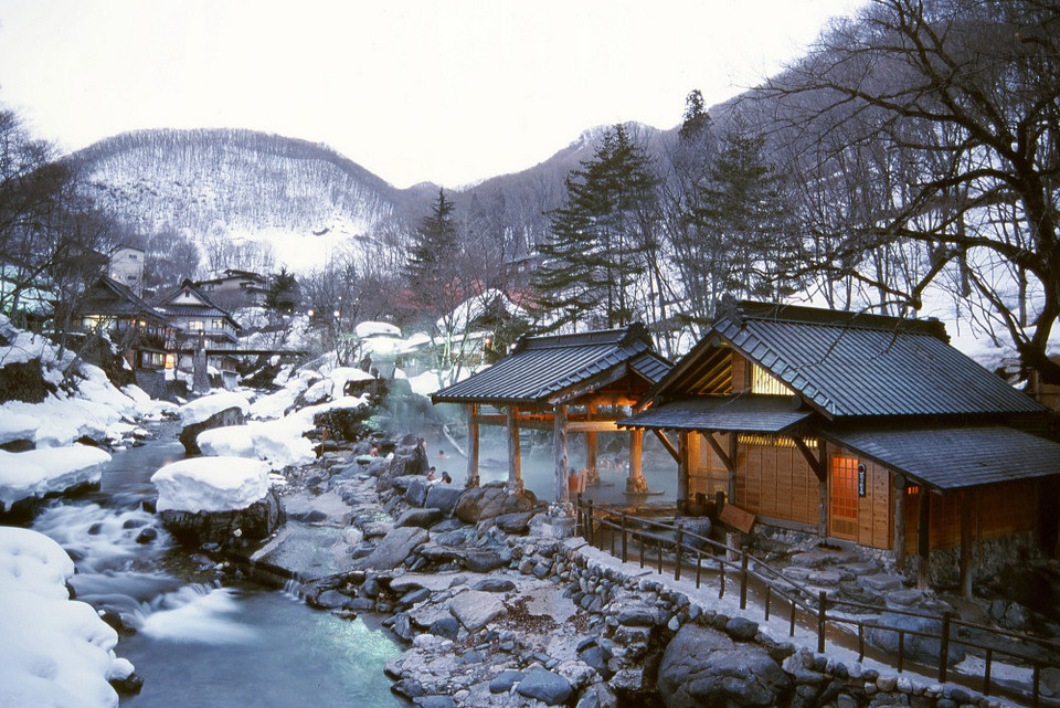 Kinugawa Onsen Hotel, Nikko winter