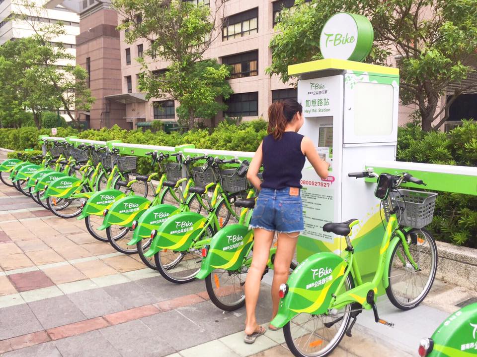 You can rent a bike from T-Bike
