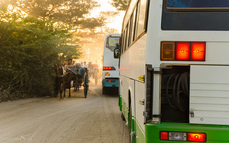 getting around bagan