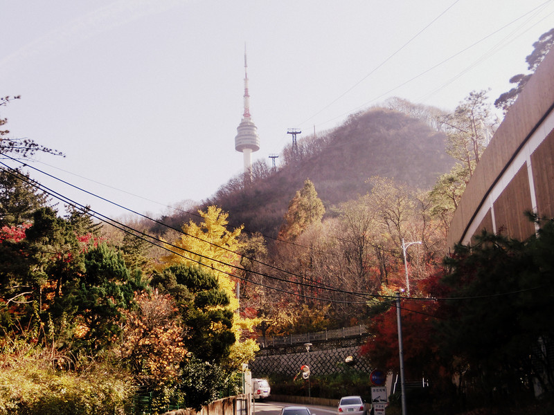 Namsan (South Mountain) and Seoul Tower in Autumn