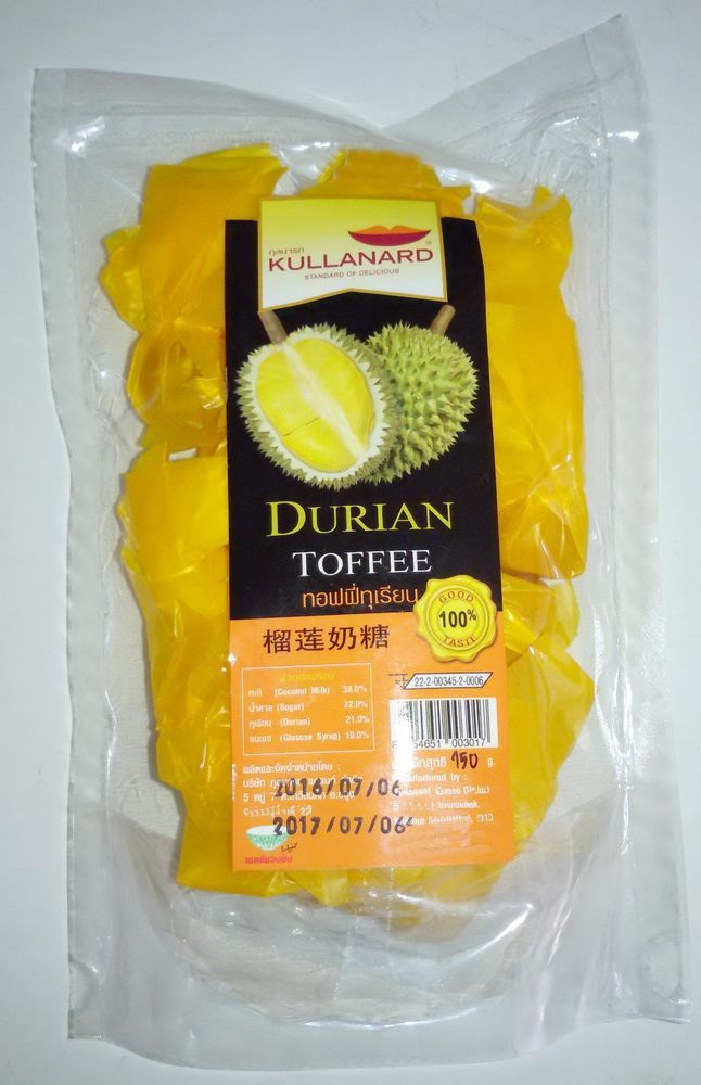 thai dried durian snack345