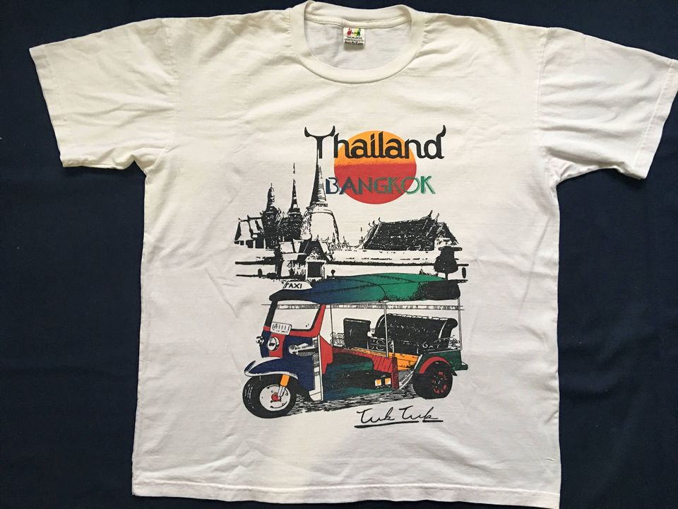 T-shirts at the Chatuchak Market in Bangkok