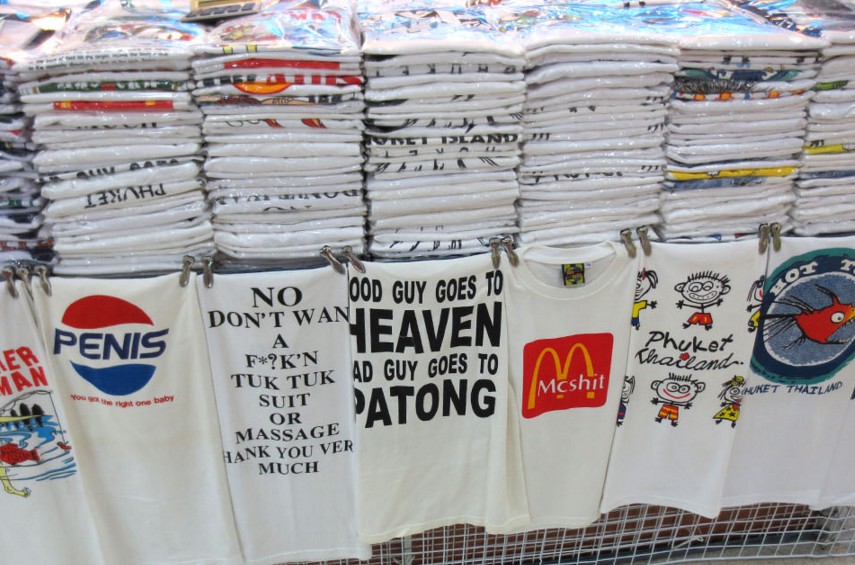 Thailand-Souvenirs-t shirts