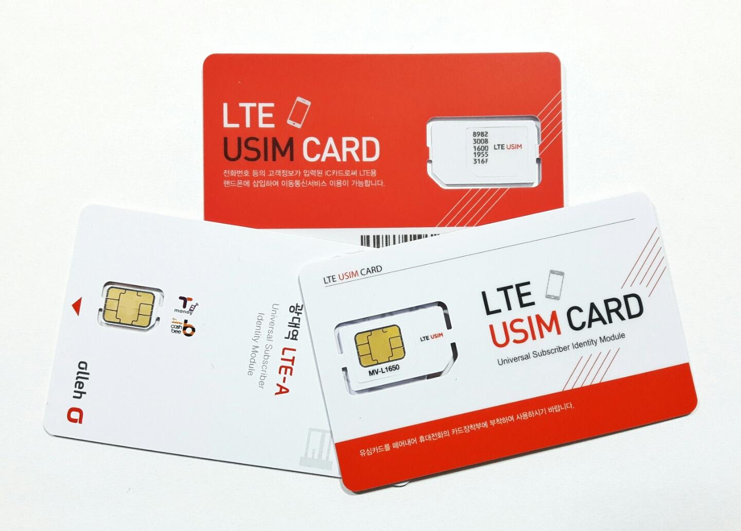 South Korea 4G LTE Prepaid SIM Card