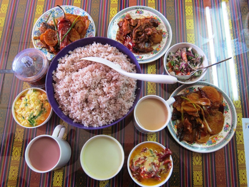 Bhutan red rice