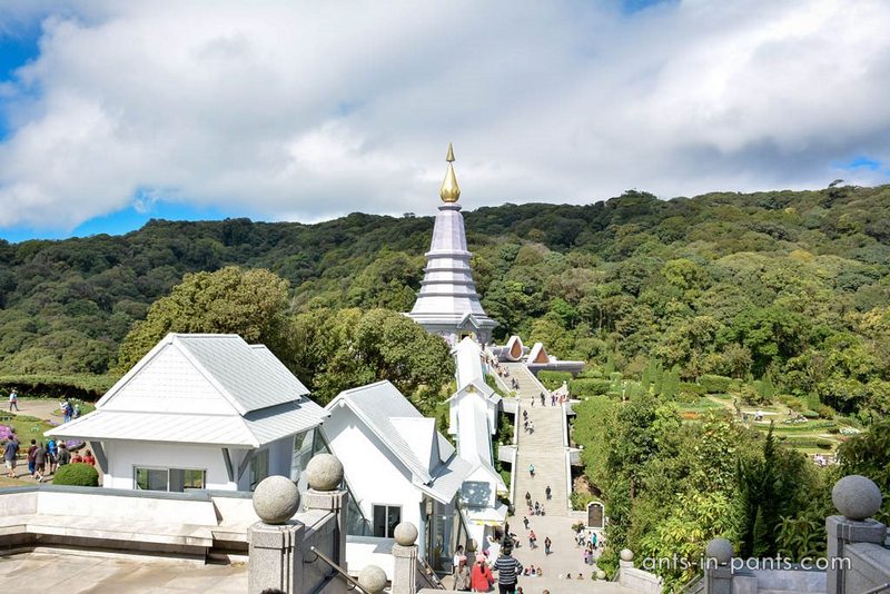 Doi Inthanon National Park featuring a garden and a temple or place of worship