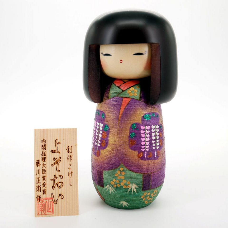 Japanese doll wooden KOKESHI