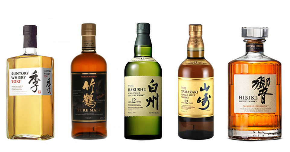japanese whiskies