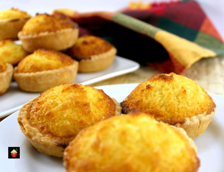 Coconut Tarts! These are a wonderful little tart, filled with a moist coconut egg