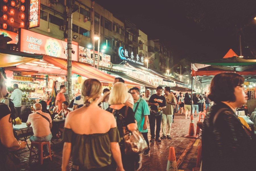 Jalan Alor Street Food night Market, Kuala Lumpur