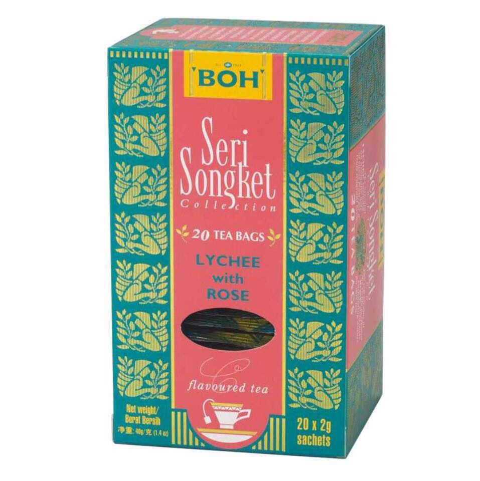 BOH Seri Songket Lychee With Rose Tea