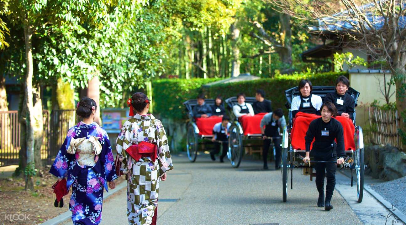 rickshaw in Kyoto