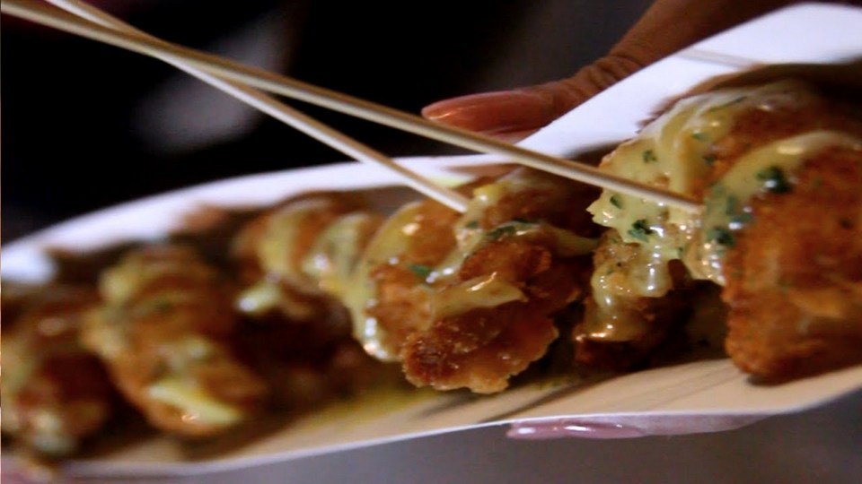 Deep Fried Shrimp at Yeouido Night Market