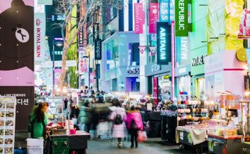 Myeongdong night market