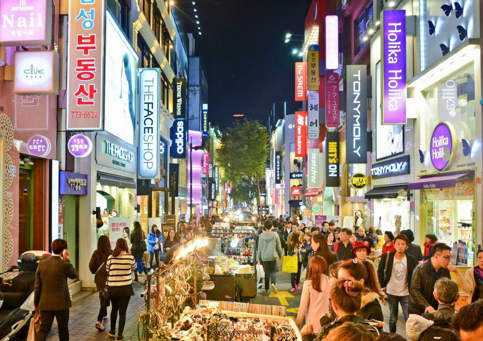 Myeongdong night market