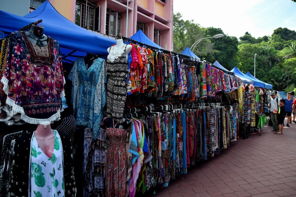 Gaya Street Sunday Market Kota Kinabalu Malaysia