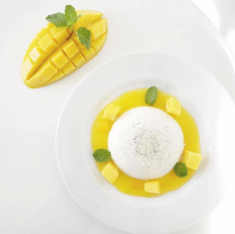 Mango Panna Cotta, The Bloc, Bangkok