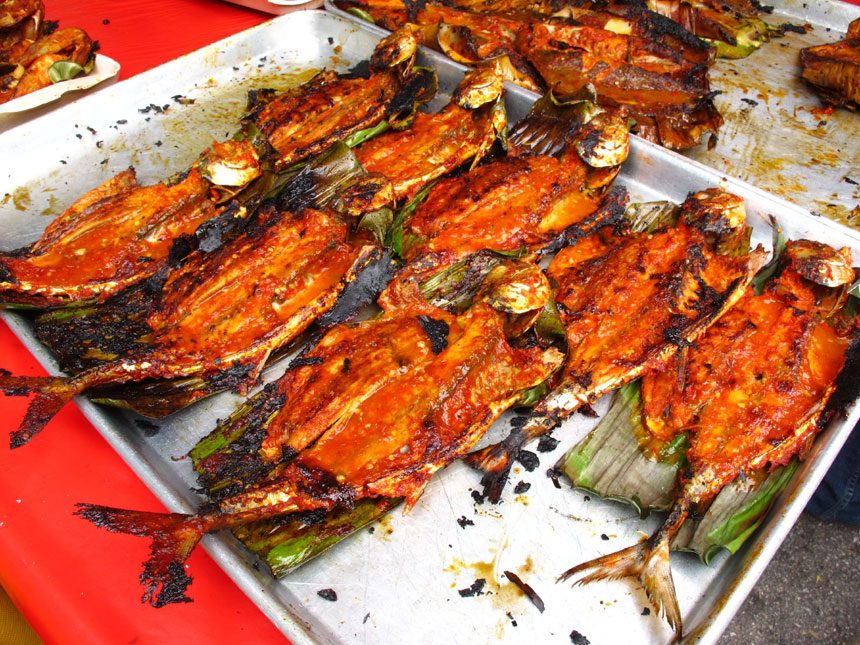 Ikan bakar (Grilled fish) kuala lumpur malaysia (8)