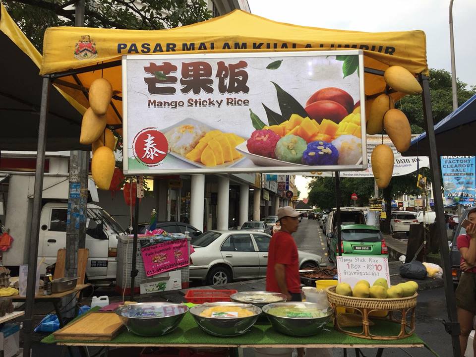 mango sticky rice oug night market
