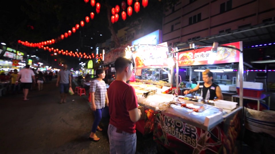 A vendor street food