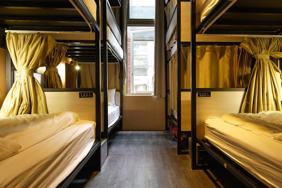 Affordable dorm hostel taipei