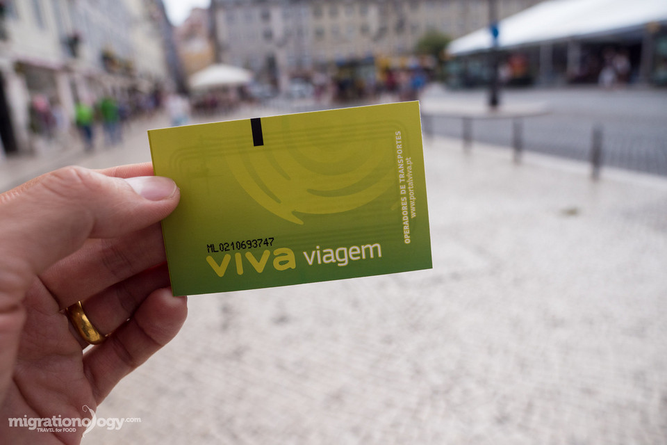 Viva Viagem card Public transportation in Lisbon