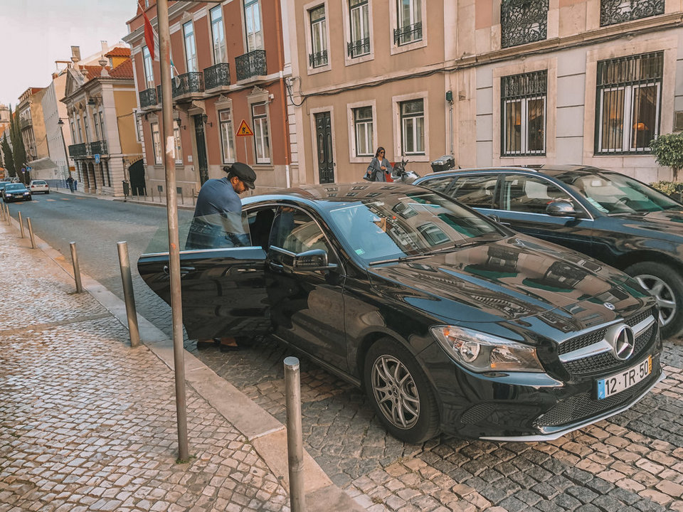 uberX in Lisbon