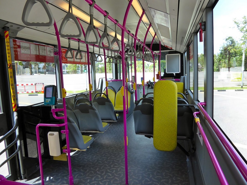 Inside the public bus singapore