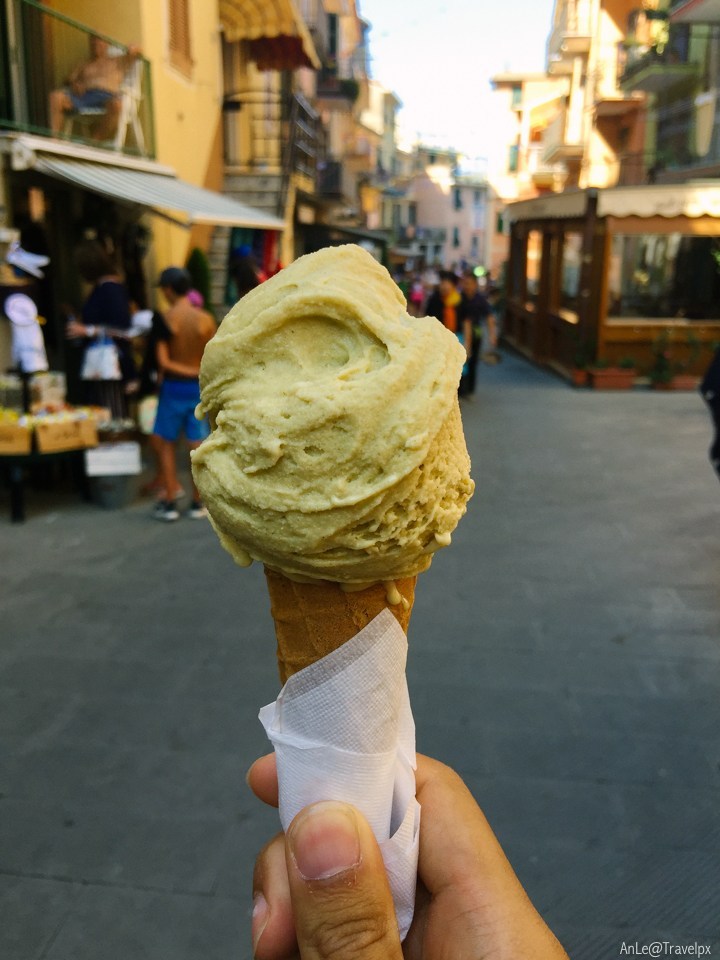 Corniglia ice creams