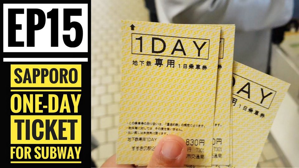 sapporo one day ticket for subway