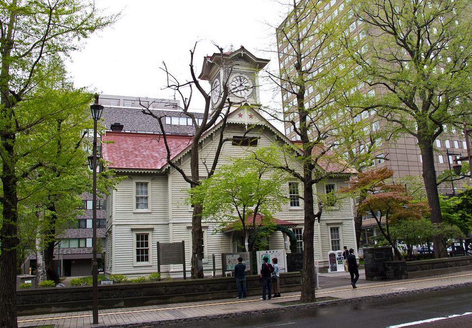 Sapporo Clock Tower historic building