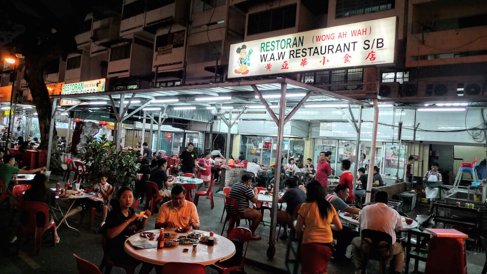 Street food Kuala Lumpur Malaysia