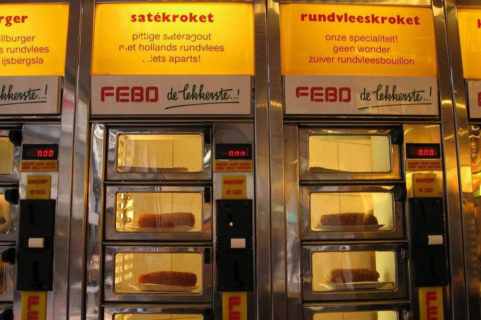 FEBO amsterdam vending machine