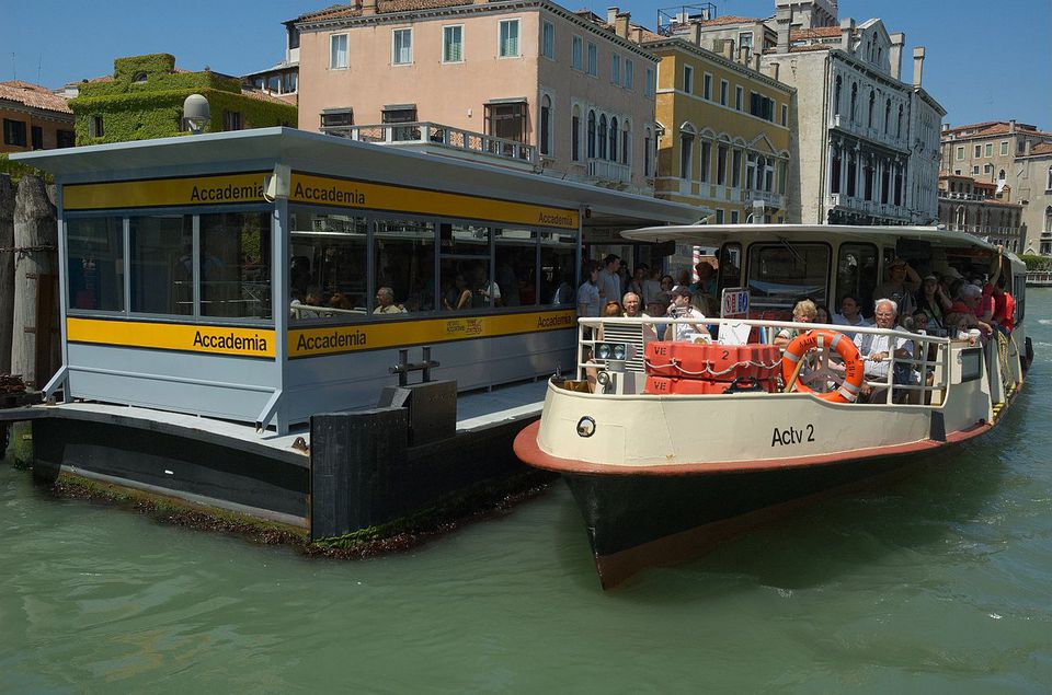 Venice water taxi