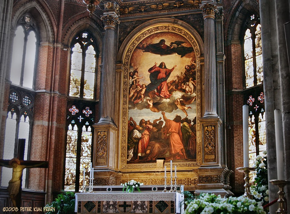 Inside Basilica Di Santa Maria Gloriosa Dei Frari