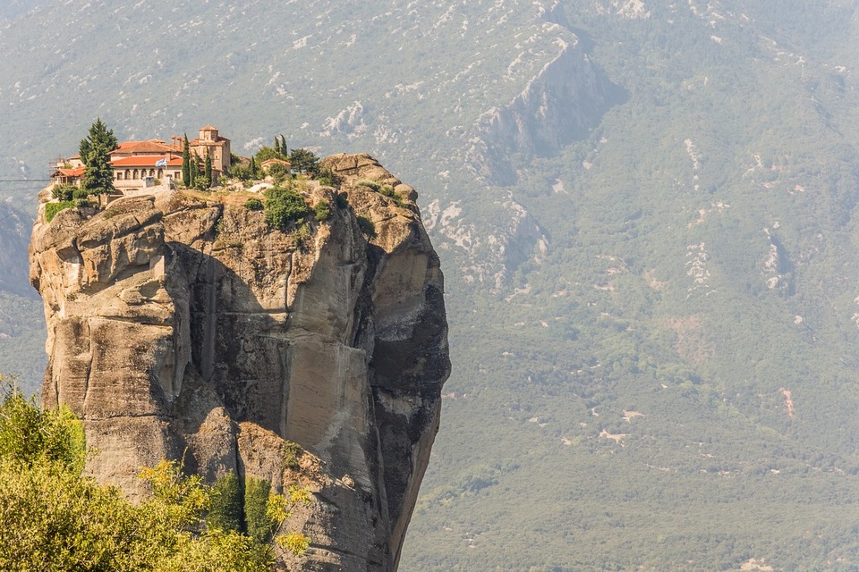 Monastery of Holy Trinity in Meteora, Greece