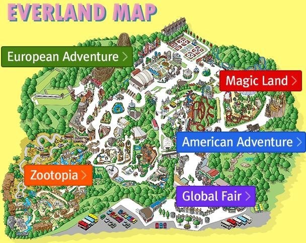 Everland map