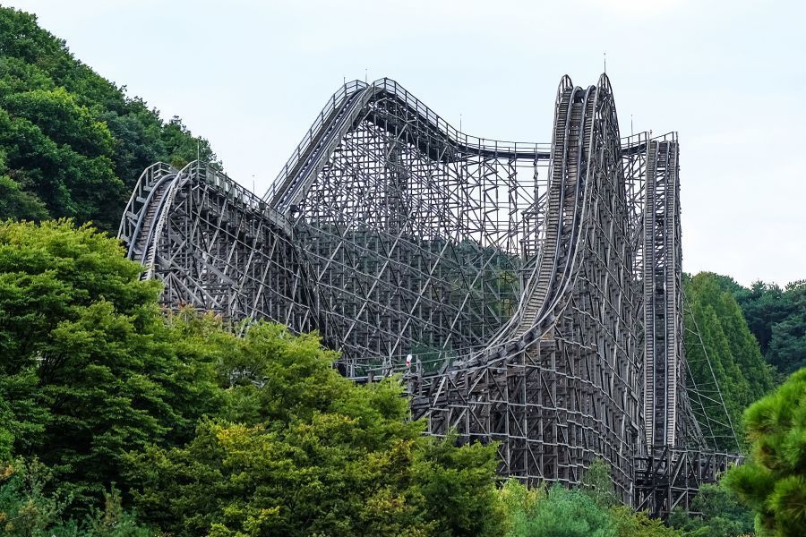 Rollercoaster, Everland, Korea 