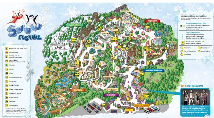 Everland Theme park Map - Living + Nomads – Travel tips, Guides, News ...