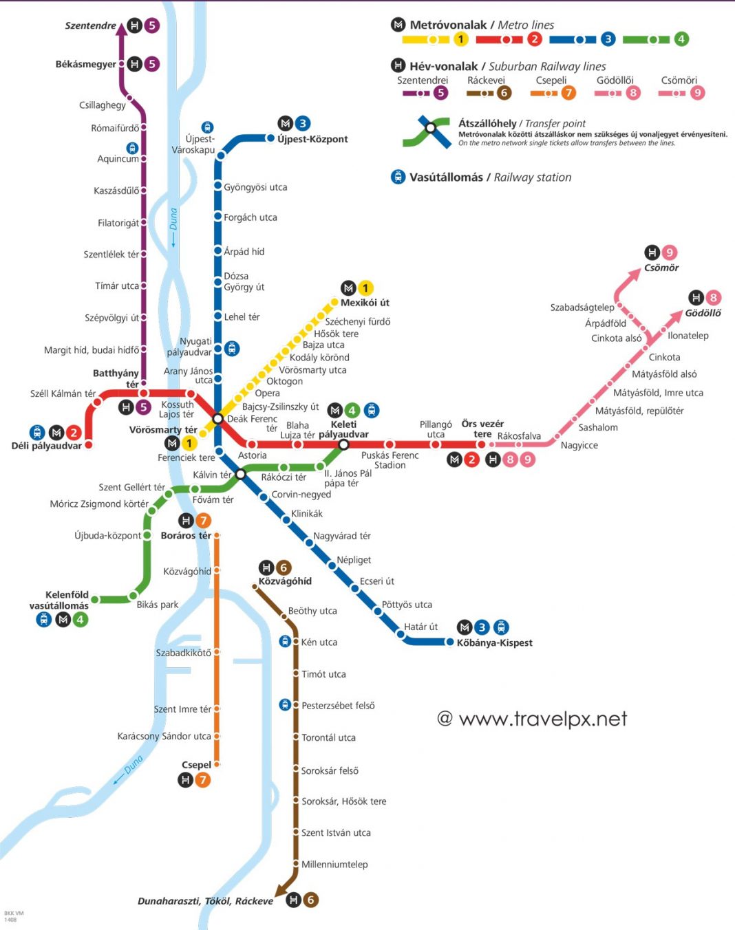 Budapest Public Transport Map - Living + Nomads – Travel Tips, Guides ...